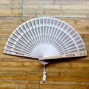 Wooden fan